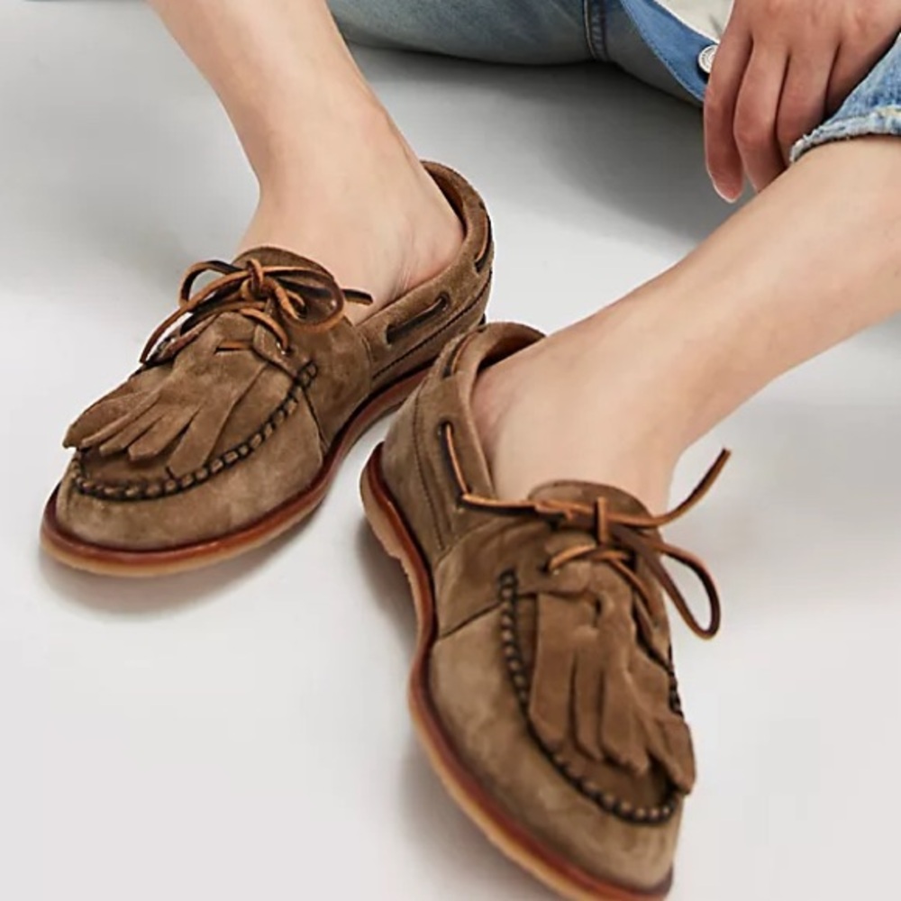 NWT Free People We The Free Benny Boat Shoes Size 9 Women’s - Picture 2 of 14